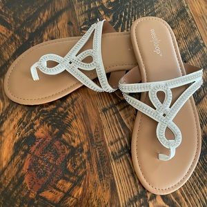 West Loop thong sandals